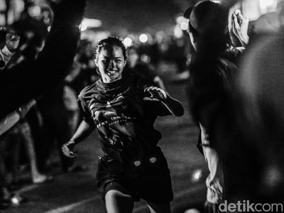Pelari Tarkam Meriahkan Malam Ramadan