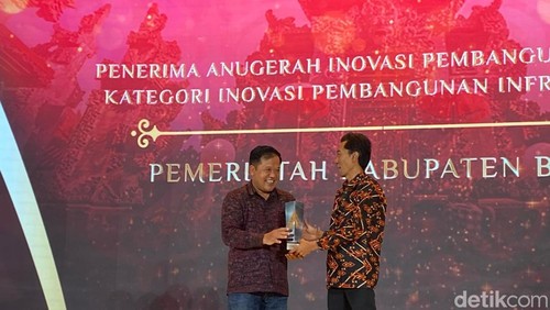 Anugerah untuk Pemkab Bangli.
