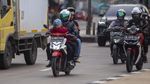 Pemudik Motor Mulai Terlihat di Jalur Pantura