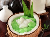Resep Bubur Sumsum Nasi Pandan Kopi yang Lembut Harum