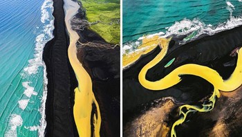 Warna-warni di Islandia pada tahun 2020. Foto: sebastianmzh via Bored Panda  