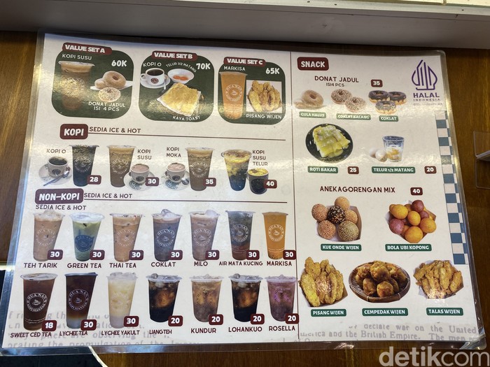 Slurrp! Ada Kopi Telur  hingga Pisang Goreng Wijen di Kopitiam PIK