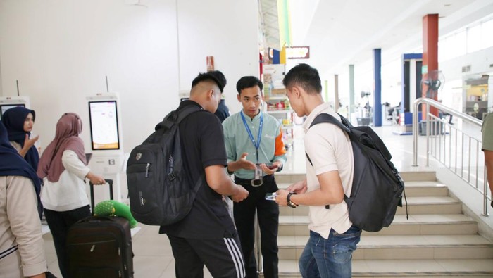 Suasana di Stasiun Kereta Api Medan. (Dok. PT KAI Divre I Sumut)