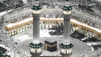 Setelah salat Isya di Masjidil Haram, Al-Sudais berbicara tentang 10 malam terakhir Ramadan, mendesak umat Islam untuk menganggapnya serius dan menyadari pentingnya Lailatul Qadar. Foto: Saudi Press Agency (SPA)