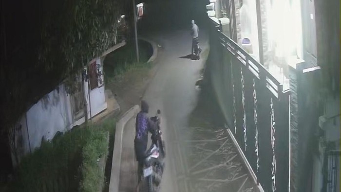 Tangkapan Layar aksi curanmor di Garut
