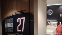 Julukan El Flaco yang disematkan kepada Pastore karena posturnya dan kelincahannya di atas lapangan. (Muhammad Lugas Pribady/detikcom)