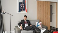 Sang Legenda PSG, Javier Matias Pastore El Flaco. (Novotel Jakarta Cikini)