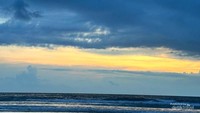 Beautiful blue sky Bali.