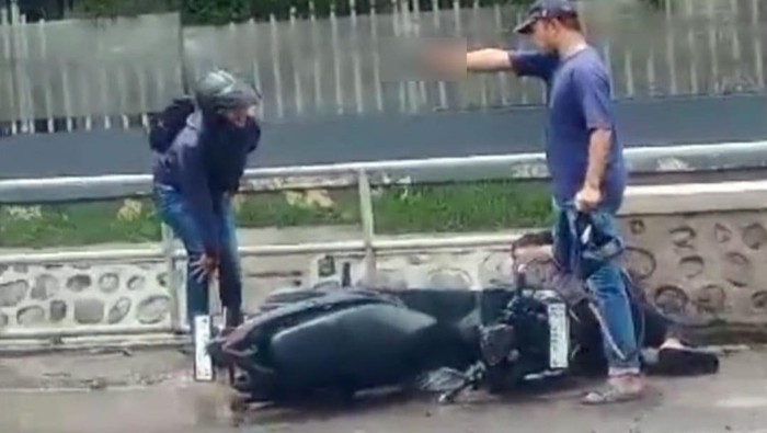 Viral polisi di Probolinggo lumpuhkan begal