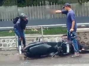 Momen Dramatis 2 Begal di Probolinggo Ditembak Polisi