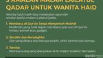 3 Amalan Malam Lailatul Qadar untuk Wanita Haid