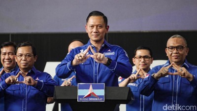 AHY Umumkan Pengurus Partai Demokrat 2025-2030