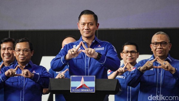 AHY Umumkan Pengurus Partai Demokrat 2025-2030