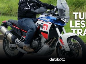 Suka-Duka Touring Bareng Aprilia Tuareg 660