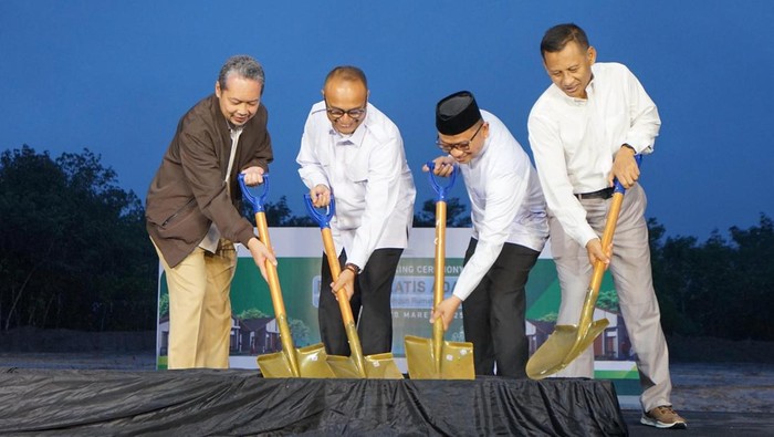 Groundbreaking Pembangunan 500 Rumah Gratis Bagi MBR