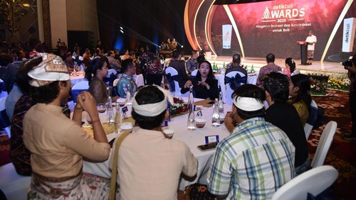 Injourney meraih penghargaan di ajang detikBali Awards 2025, Sabtu (22/3/2025).