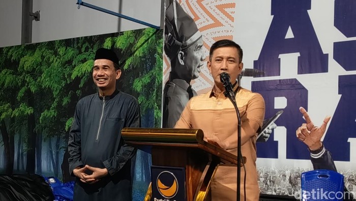 Kapolda Sulsel Irjen Rusdi Hartono bersama Anggota Komisi III DPR RI, Rudianto Lallo (RL).
