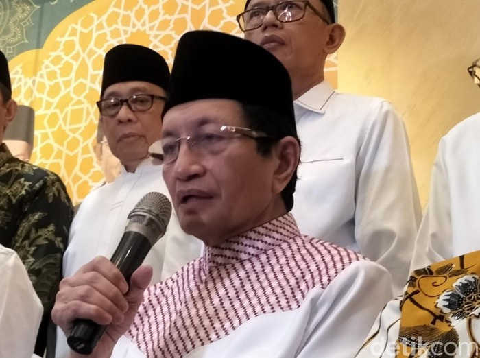 Menteri Agama (Menag) Nasaruddin Umar. Foto: Lani/detikcom.