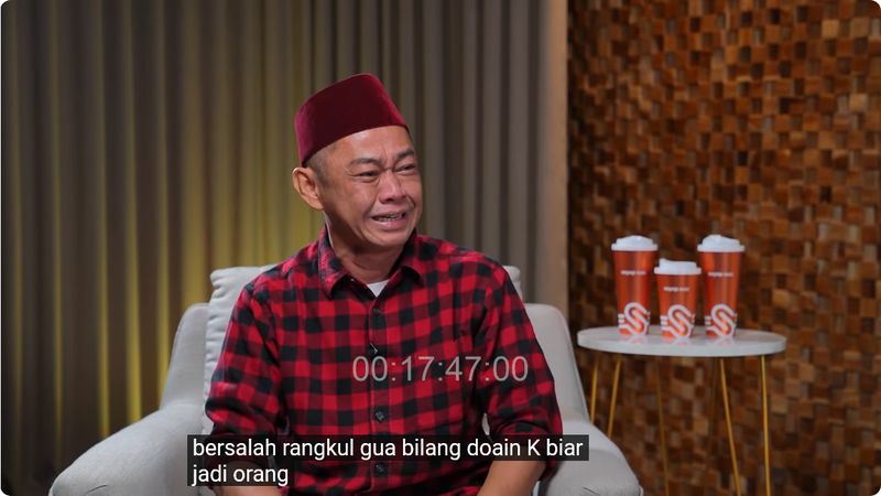 Nyak Kopsah curhat kondisi rumah makannya usai review dari Code Blu