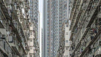 Potret rumah tinggal di Hong Kong. Foto: Boredpanda