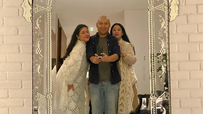 Puan unggah foto mirror selfie bersama Didit dan Pinka Puan unggah foto mirror selfie bersama Didit dan Pinka