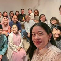 Didit turut mengundang klan Presiden ke-7 Joko Widodo. Wakil Presiden Gibran Rakabuming datang bersama istrinya, Selvi Ananda. Adapun Kaesang juga ditemani sang istri, Erina Gudono. (Foto:Foto: X/@puanmaharani_ri)