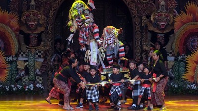 Sambut Nyepi, Siswa TK dan PAUD Arak Ogoh-ogoh di Bali