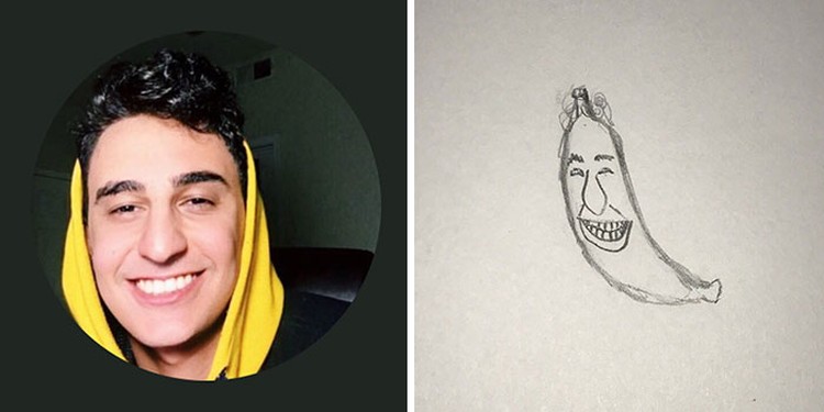Seniman Ini Edit Foto Profil Pengguna Instagram Jadi Karikatur Kocak