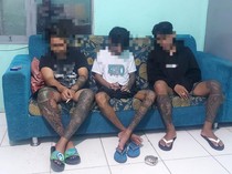 3 Pria Bertato Pakai Narkoba di Gorontalo Ditangkap, 20 Saset Sabu Disita