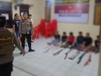 6 Bocah di Pontianak Ditangkap, Polisi Temukan Sajam-Jadwal Perang Sarung