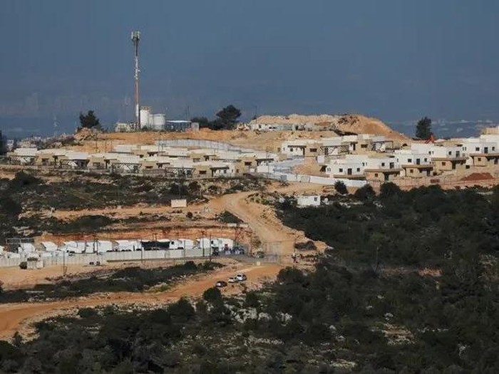 New buildings stand around the Israeli settlement Ateret near the Palestinian village of Um Safa near Ramallah, in the Israeli-occupied West Bank, March 11, 2025. (Reuters)