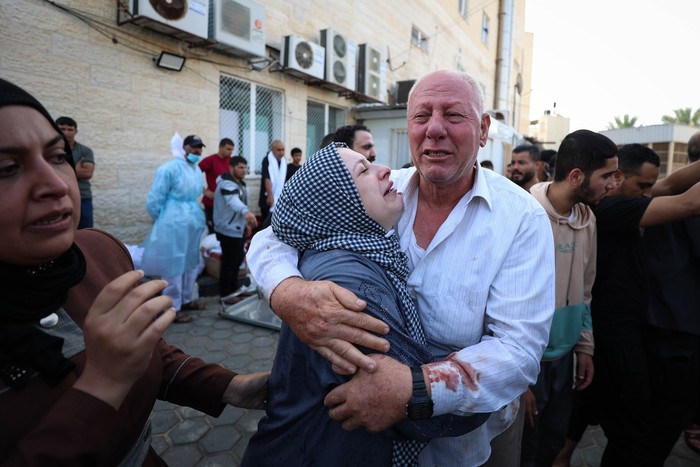 Duka warga Gaza akibat serangan Israel, korban tewas capai 50 ribu orang. Minggu, 23 Maret 2025.