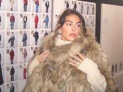 Foto Georgina Rodriguez Jadi Model, Belum Dinikahi Ronaldo, Tunggu Ada Klik