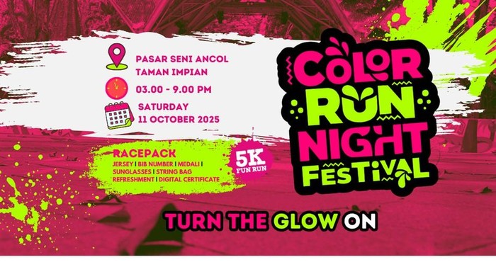 Jakarta Color Run Night Fest