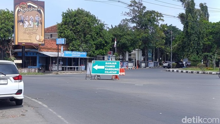 Jalur alternatif masuk ke Pangandaran.