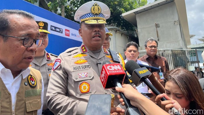 Kakorlantas Polri Irjen Agus Suryonugroho (Azhar Bagas/detikcom)
