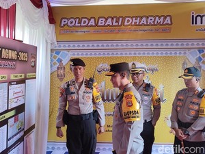 Tak Hanya Arus Mudik, Polisi Pelototi Tempat Wisata di Tabanan Saat Lebaran