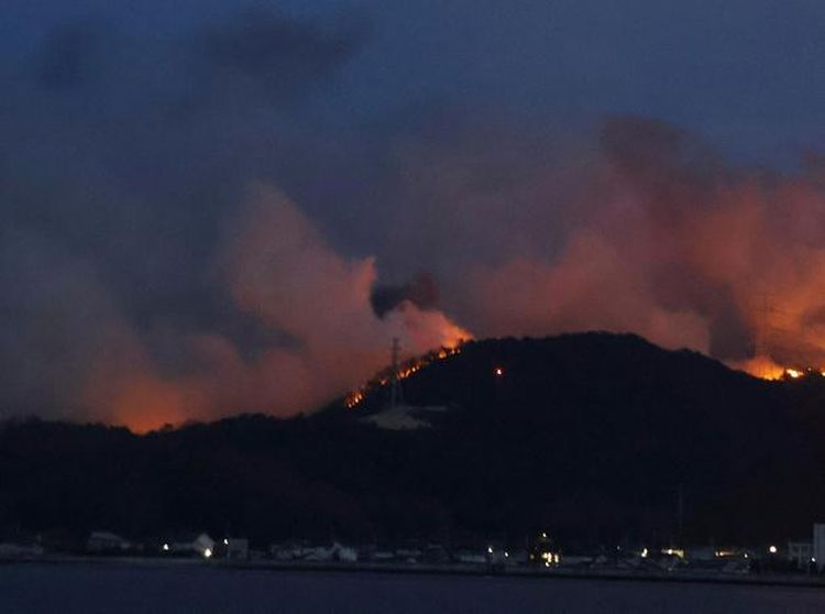 Kebakaran Hutan Terparah di Jepang Masih Membara
