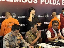 Polda Bali Tangkap Pelaku Perdagangan Penyu di Badung