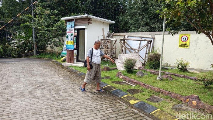 Lokasi kejadian dugaan penganiayaan dengan sajam di Perumahan Rayyan Residence Bondowoso, Mertoyudan, Kabupaten Magelang, Senin (24/3/2025).