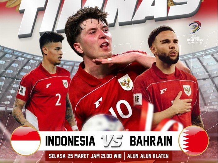 Nobar Timnas Indonesia vs Bahrain.