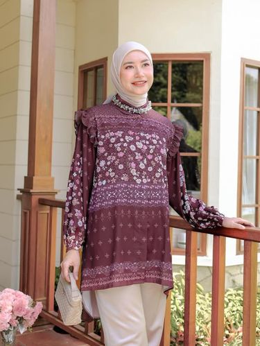 Rekomendasi tunik untuk Lebaran dari Kienka