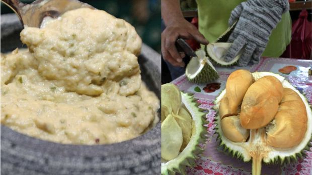 Salut! Pria Ini Tetap Semangat Meski Belum Ada yang Beli Tempoyak Jualannya