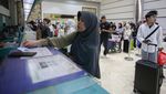 Suasana Bandara Soekarno-Hatta Mulai Dipadati Pemudik