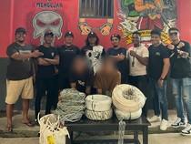 Dua Buruh Ditangkap gegara Curi 6 Rol Kabel Tembaga di Labuan Bajo