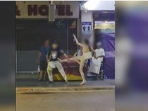 Diserang Brutal oleh Waria Thailand, Turis Ini Berdarah-darah