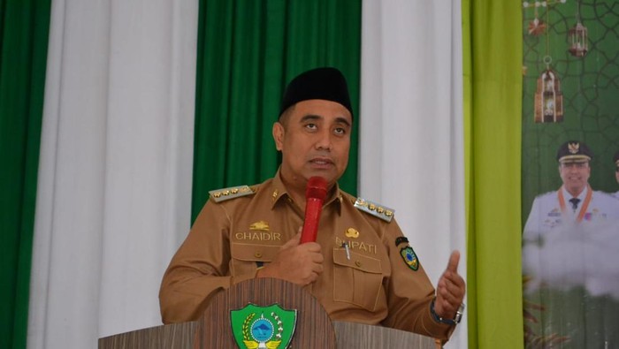 Bupati Maros Chaidir Syam.