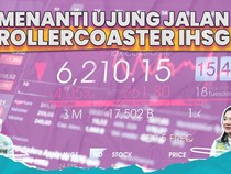 Menanti Ujung Jalan Rollercoaster IHSG
