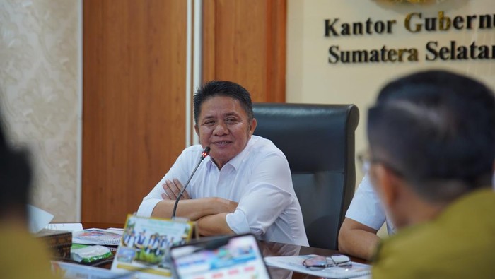 Gubernur Sumsel Herman Deru.