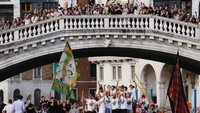 Sejak 2023, Bang Jay bergabung dengan Venezia FC, yang saat itu masih di Serie B.  (Instagram Jay Idzes)